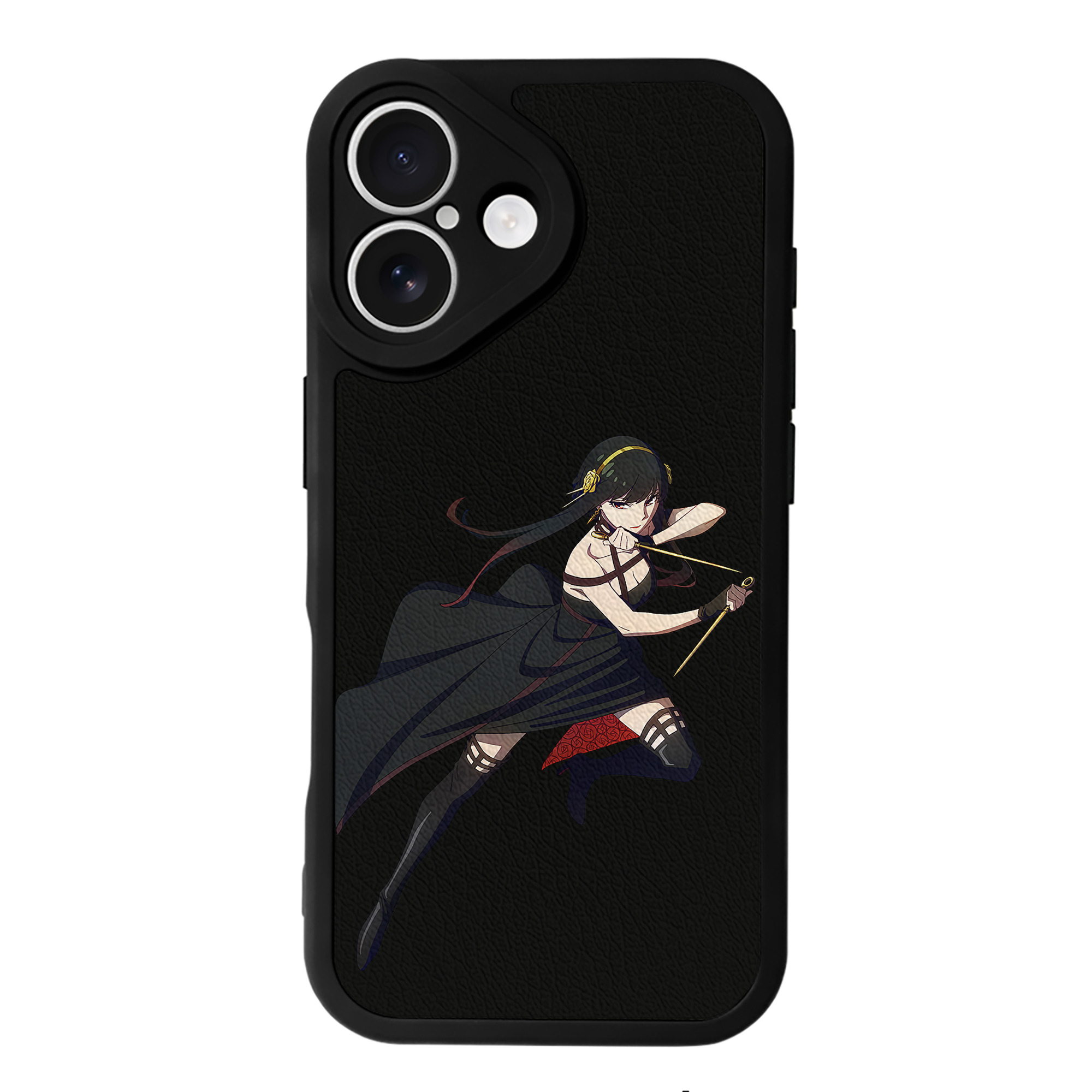 （画像用） SPY×FAMILY间谍家家酒 【iPhone 16シリーズ対応】シリコンスマホケース（レザー調） 材質：シリコン